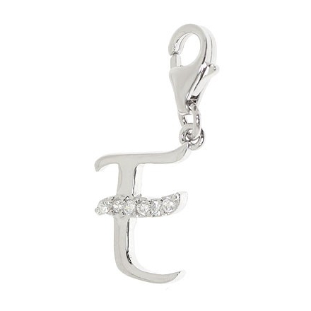 COLGANTE CHARM LETRA "E" C374