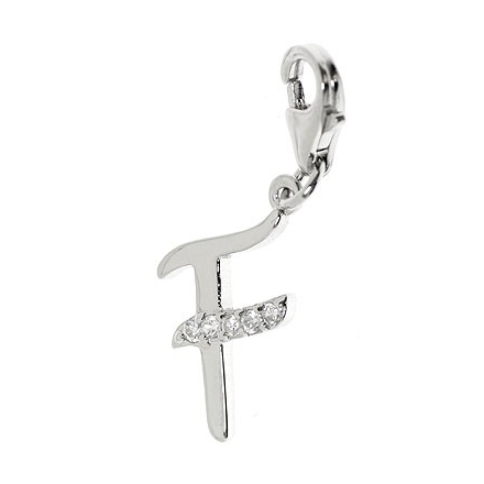 COLGANTE CHARM LETRA "F" C375