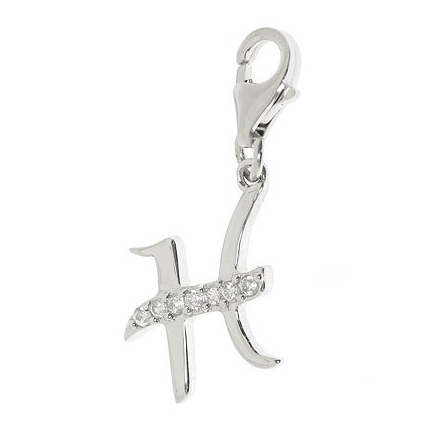 COLGANTE CHARM LETRA "H" C377
