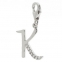 COLGANTE CHARM LETRA "K" C379