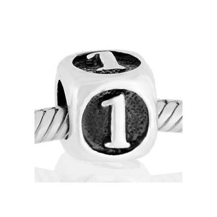 ABALORIOS CIFRA "1" PAP712