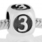 ABALORIOS CIFRA "3" PAP713