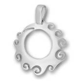 COLGANTE DE PLATA SOL FUERTE 172281