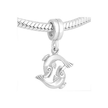 Colgante para pulsera piscis