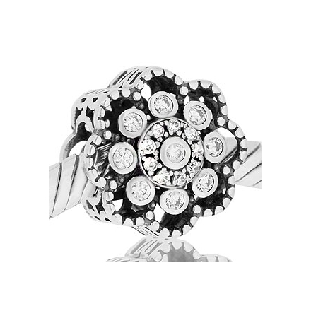 Abalorio Niagarra con piedras flor