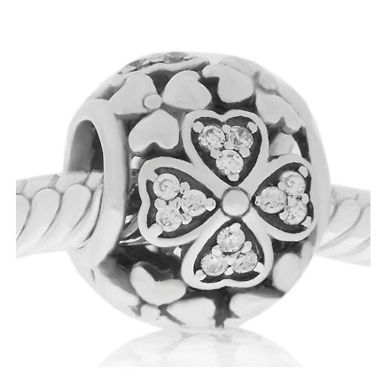 Abalorios Trebol piedras