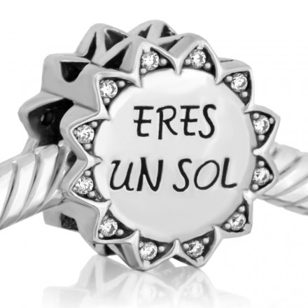 Abalorio Mama eres un sol