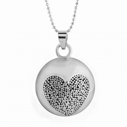 Llamador de Angeles 14 mm corazon