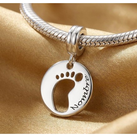 Colgante pie de bebe 