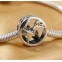 balorio bola del mundo plata de ley 925 en pulsera