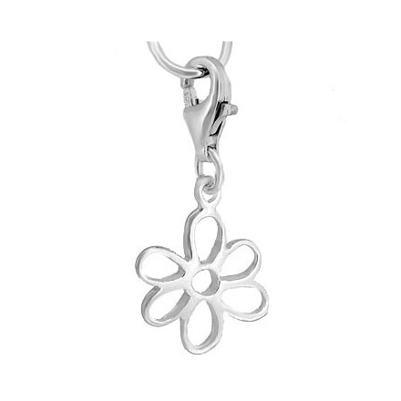 COLGANTES PARA PULSERA FLOR CH62