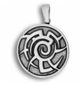 COLGANTE DE PLATA ESPIRAL 172286