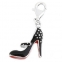 COLGANTE CHARM ZAPATO TACON NEGRO - 265