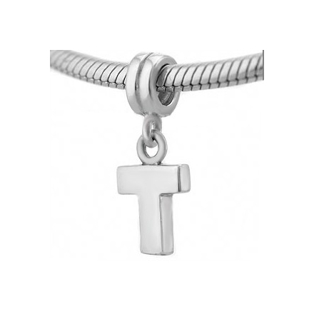 ABALORIOS COLGANTE Letra "T" PAP464